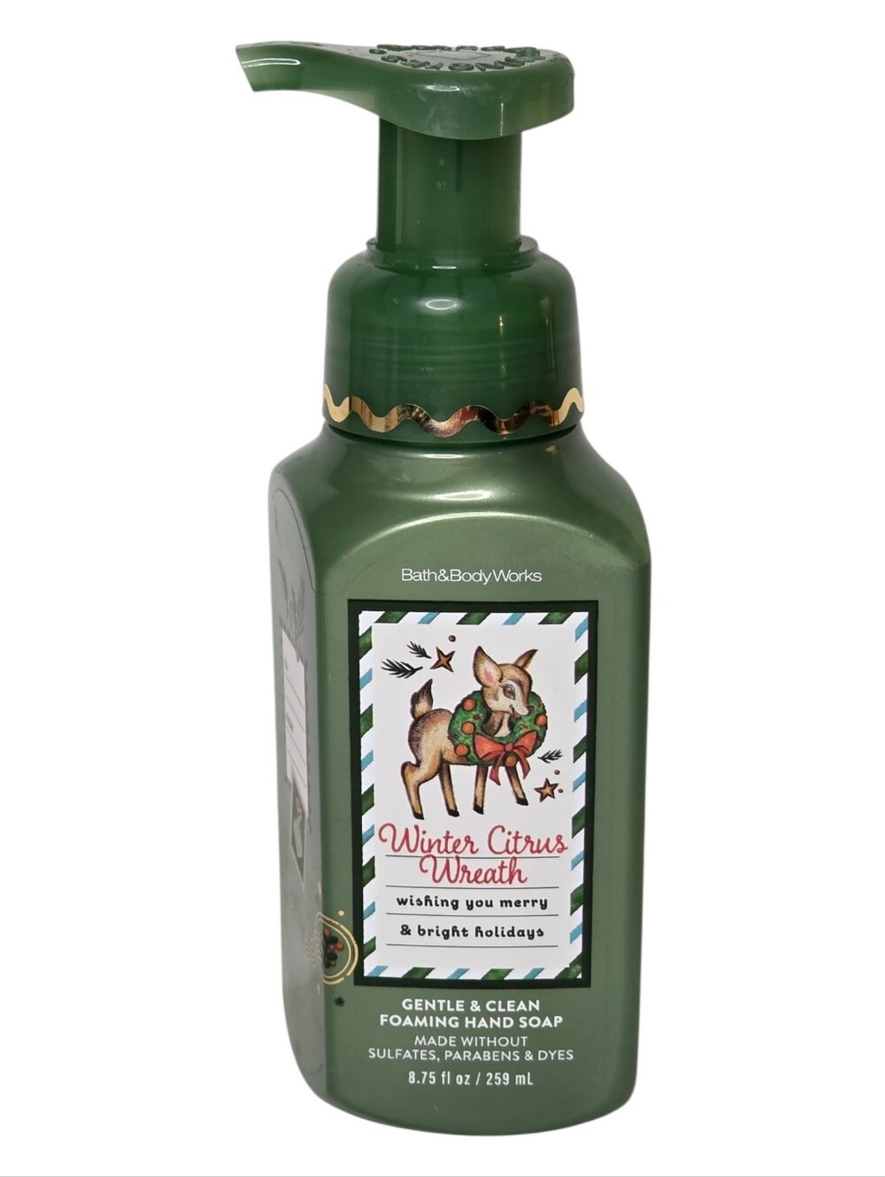 Bath & Body Works Winter Citrus Wreath Gentle & Clean Foaming Hand Soap